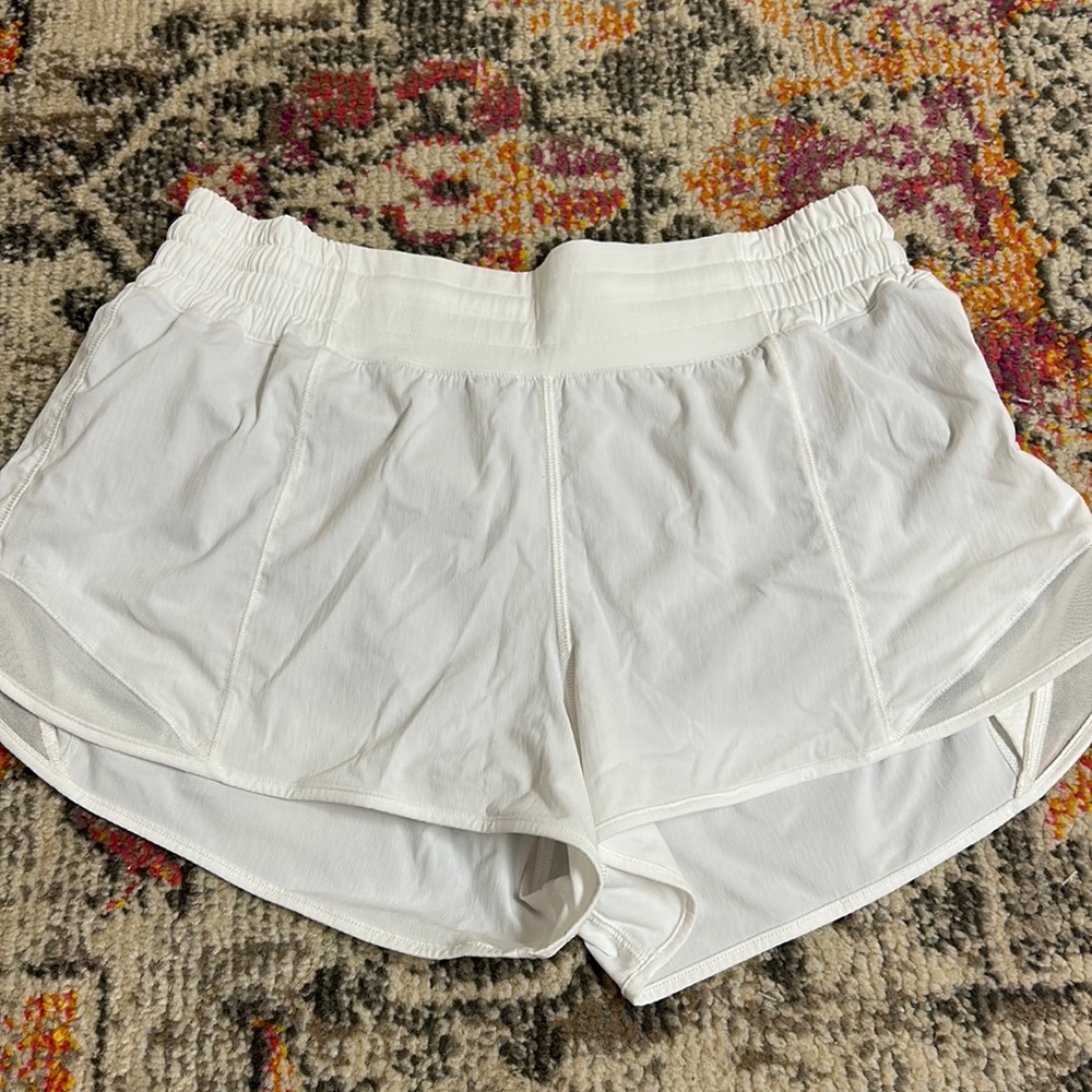 lululemon athletica White Athletic Shorts
